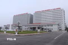 Bệnh viện Sản Nhi tỉnh Ninh Bình. (Ảnh: Đức Phương/TTXVN)