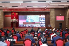 Quang cảnh hội nghị. (Ảnh: Phương Hoa/TTXVN)