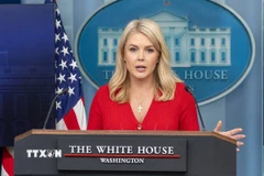 Thư ký báo chí Nhà Trắng Karoline Leavitt. (Ảnh: THX/TTXVN)
