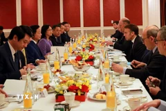 Toàn cảnh buổi làm việc. (Ảnh: TTXVN phát)