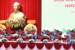 Bế mạc Đại hội Đảng bộ tỉnh Cà Mau lần thứ Nhất