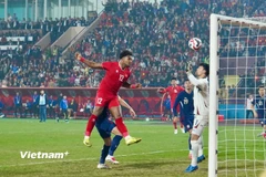 Cận cảnh Xuân Son đánh đầu tung lưới Thái Lan ở chung kết AFF Cup 2024