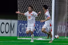 U17 Việt Nam sẵn sàng cho trận gặp U17 Hàn Quốc. (Nguồn: AFC)