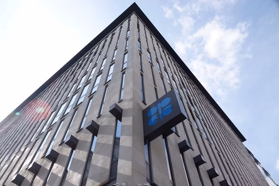 Trụ sở Tổ chức các nước xuất khẩu dầu mỏ (OPEC) ở Vienna, Áo. (Nguồn: THX/TTXVN)