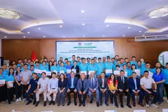 Hình ảnh giao lưu tại sự kiện. (Ảnh: PV/Vietnam+)