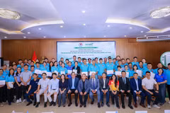 Hình ảnh giao lưu tại sự kiện. (Ảnh: PV/Vietnam+)