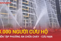 Nâng cao năng lực ứng phó với cháy đa tình huống tại khu đô thị hiện đại