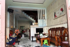 Hiện trường vụ cháy tại căn nhà ở hẻm đường Liên ấp 2-6, xã Vĩnh Lộc, Thành phố Hồ Chí Minh. (Ảnh: PV/Vietnam+)