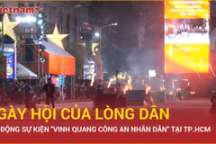 Sôi động Ngày hội Vinh quang Công an Nhân dân tại Thành phố Hồ Chí Minh