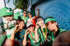 Các hoạt động thể thao tạo nên môi trường giải trí lành mạnh cho sáng tạo trong công việc. (Ảnh: PV/Vietnam+)