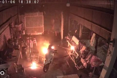 Hiện trường vụ cháy. (Ảnh: CA Thành phố Hồ Chí Minh cung cấp)