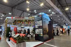 Triển lãm Solar & Storage Live Vietnam 2026 có quy mô kỷ lục với hơn 250 đơn vị tham gia. (Ảnh: PV/Vietnam+)