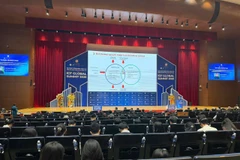 Toàn cảnh Hội nghị Thượng đỉnh Toàn cầu Diễn đàn Cộng đồng thông minh thế giới (ICF Global Summit 2025). (Ảnh: PV/Vietnam+)