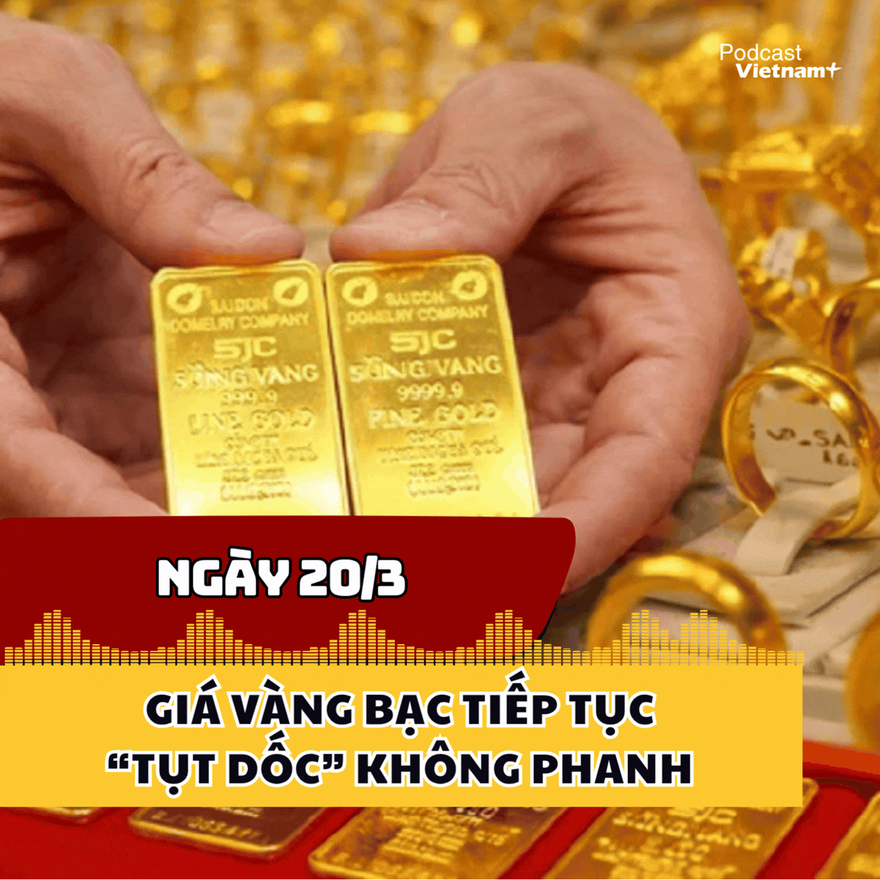 Giá vàng bạc tiếp tục “tụt dốc” không phanh