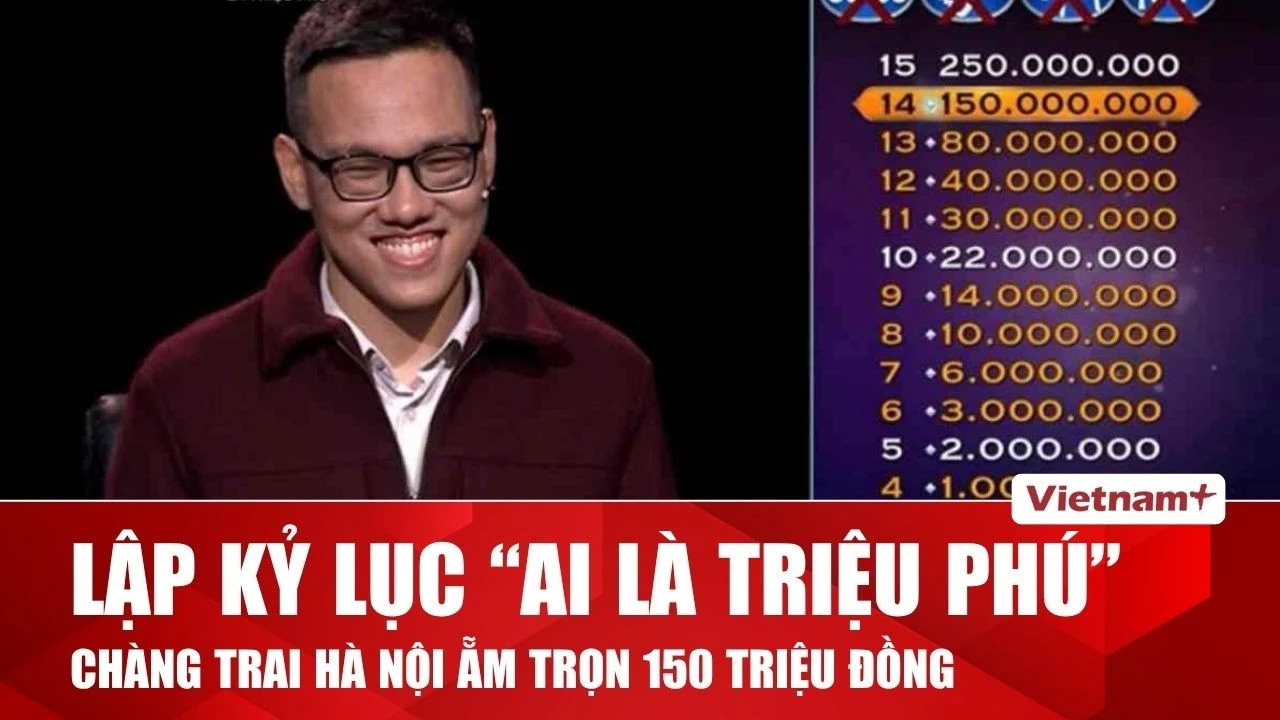 Tin Nóng 60 Giây: Kỷ Lục Ai Là Triệu Phú, Vàng Vọt 175 Triệu, Học Sinh Lớp 12 Cầm Đầu Mã Độc