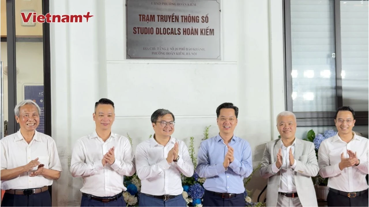 Hà Nội ra mắt trạm truyền thông số, đưa chính sách đến gần dân qua video và livestream
