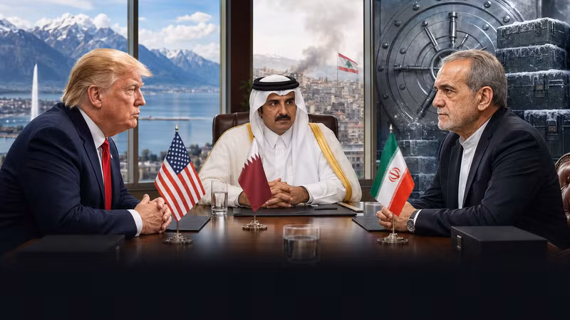 Iran - Mỹ - Qatar nhóm họp ba bên về Liban và tài sản bị phong tỏa