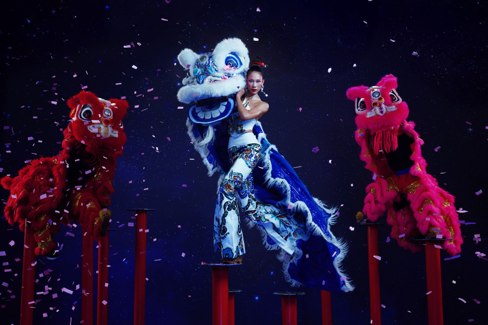 Thí sinh Tuyết Mai. (Ảnh: CTV/Vietnam+)