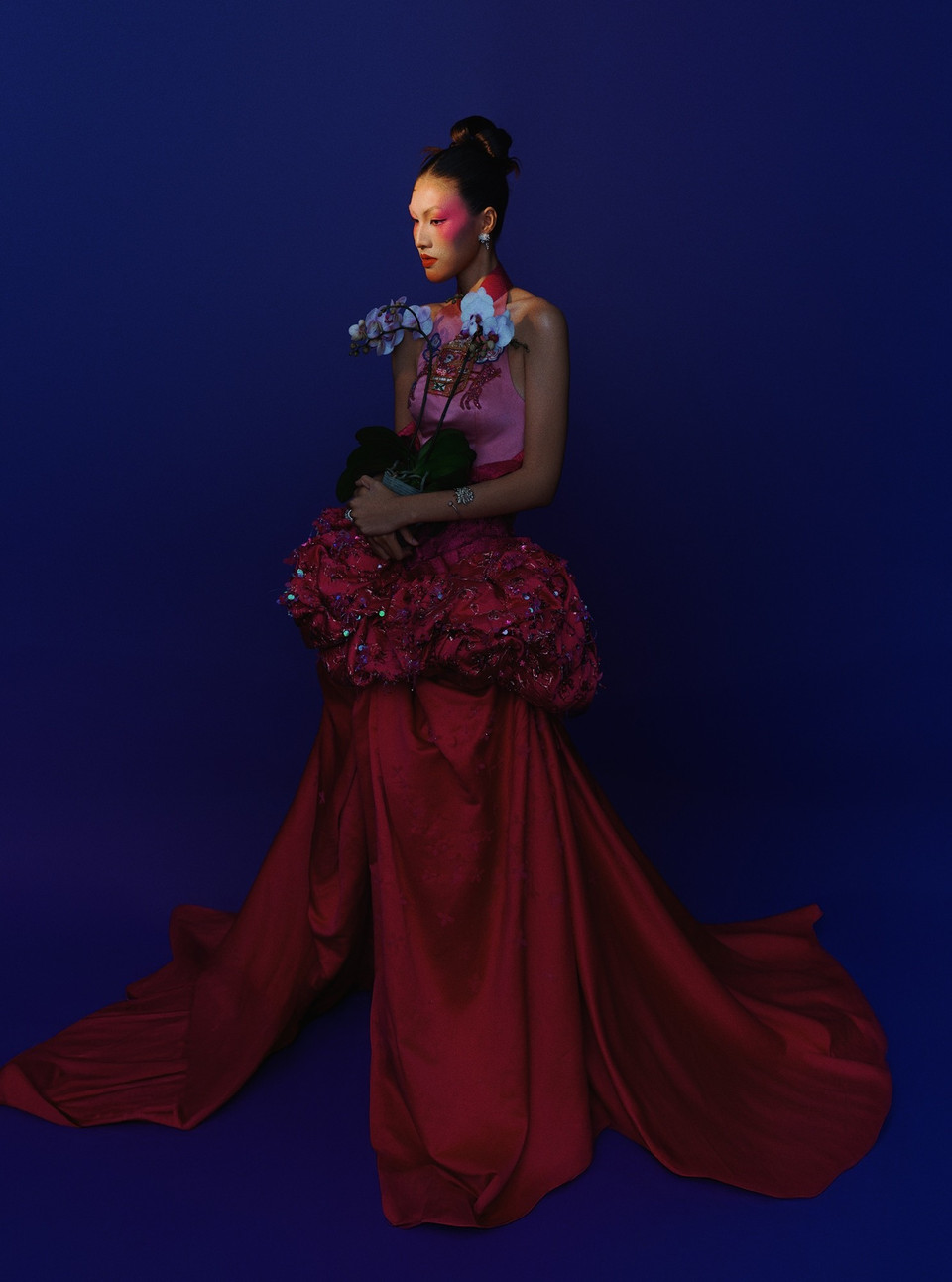 Thí sinh Bảo Ngọc. (Ảnh: CTV/Vietnam+)