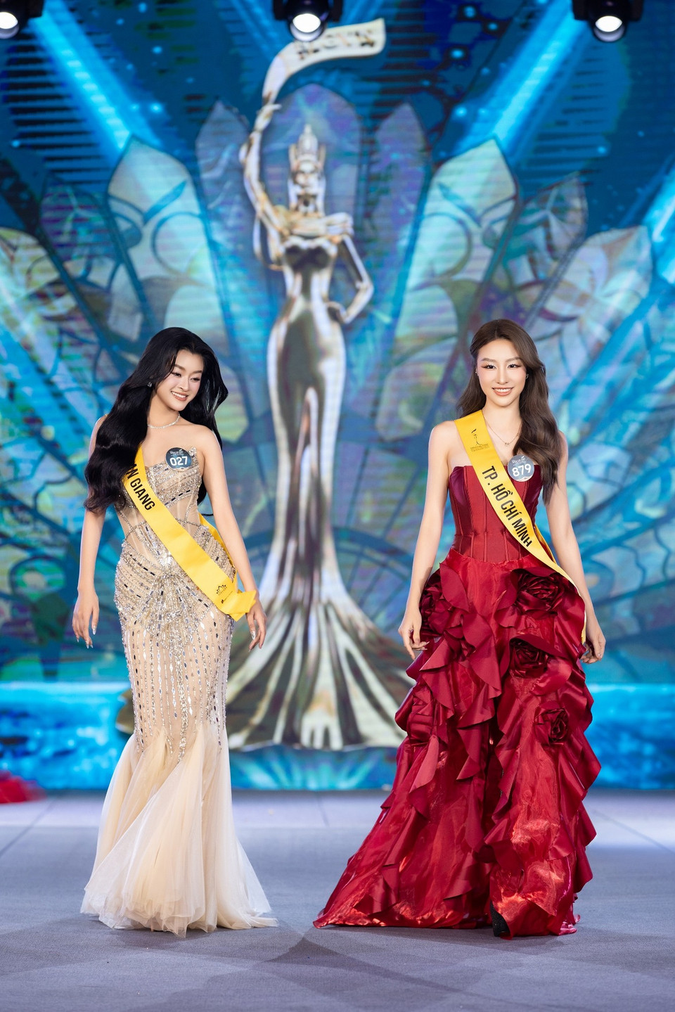 Top 35 thí sinh Miss Grand Vietnam 2025 sẽ bắt đầu tham gia chuỗi hoạt động và các phần thi phụ hấp dẫn như The Grand Voice, The Grand Walk, The Grand Heat, The Grand Shoot, The Grand Chat, The Grand Business… (Ảnh: CTV/Vietnam+)