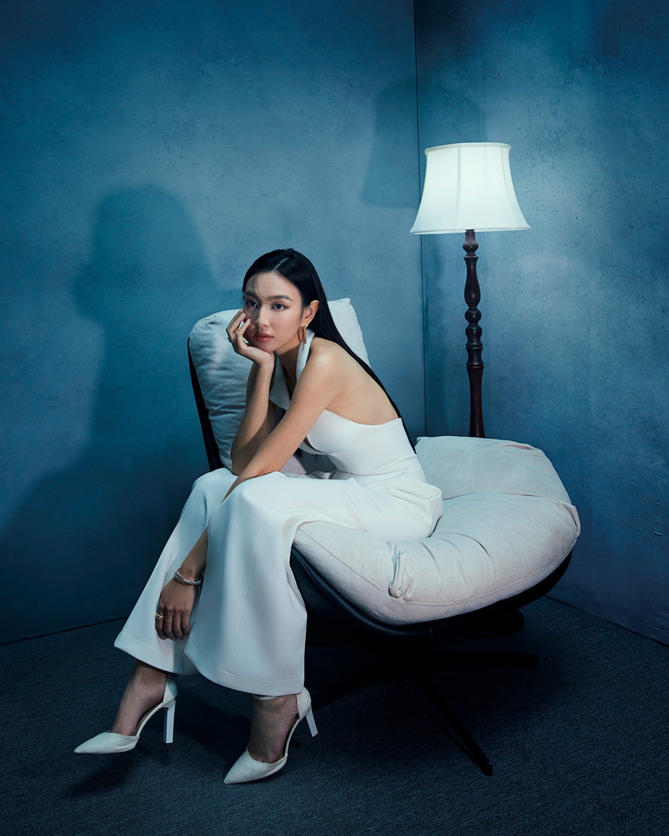 Thời giann qua, Thùy Tiên tham gia nhiều chương trình truyền hình, các sự kiện lớn và những chiến dịch quảng cáo tầm cỡ, khẳng định vị thế của mình trong làng giải trí Việt. (Ảnh: CTV/Vietnam+)