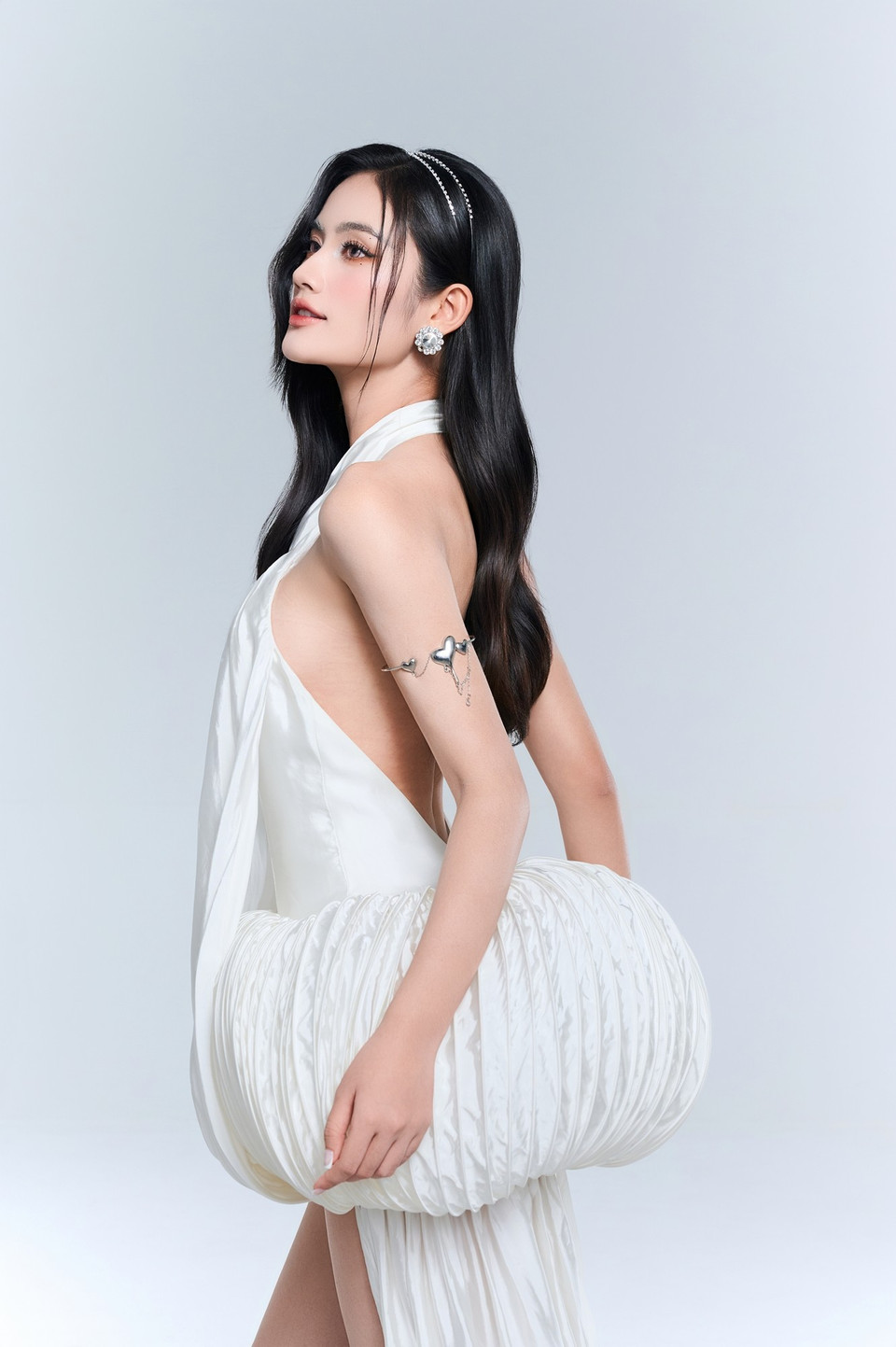 Ghi dấu ấn tại Miss World vừa qua, Ý Nhi cho biết đó là hành trang để cô tự tin hơn và sẵn sàng cho chặng đường phát triển mới. (Ảnh: CTV/Vietnam+)