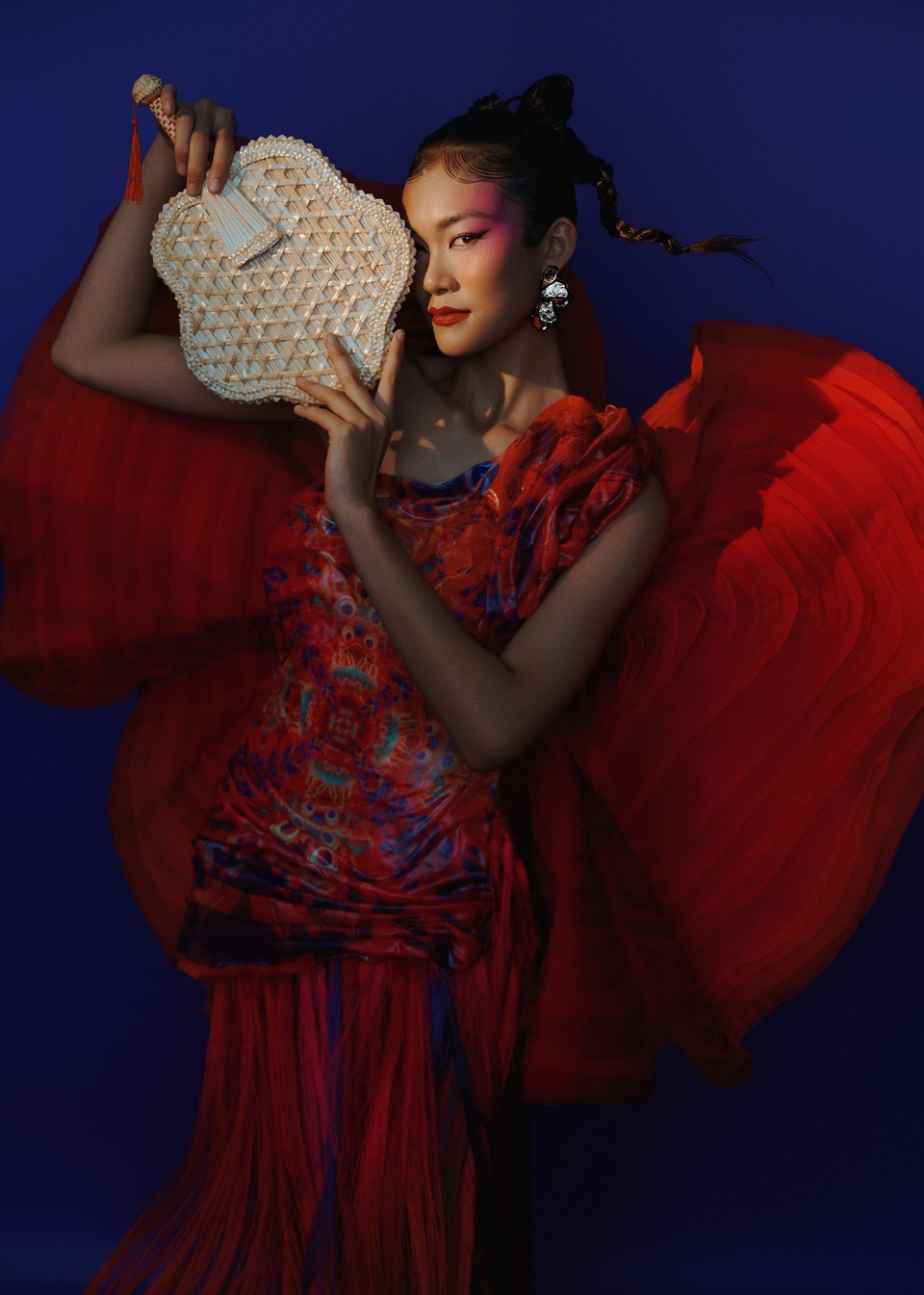 Thí sinh Ái Băng. (Ảnh: CTV/Vietnam+)