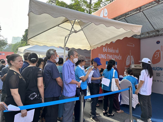 Phát động chiến dịch tăng cường nhận thức cộng đồng về ung thư phổi ảnh 6