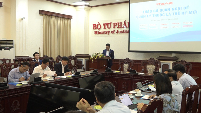 Sẽ trình Nghị định mới để quản lý hiệu quả về thuốc lá điện tử ảnh 1