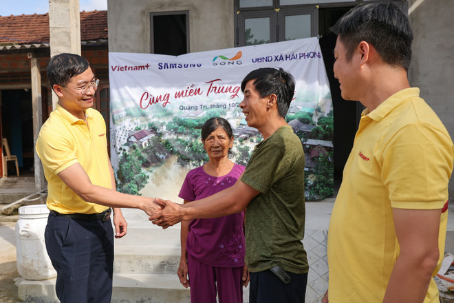 Thêm mái ấm giúp người dân vùng khó khăn Quảng Trị vượt lũ ảnh 2