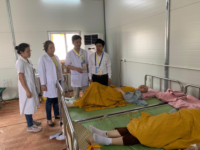 Ngày đầu khai mạc Đại lễ Vesak: Chăm sóc y tế cho 300 người ảnh 1
