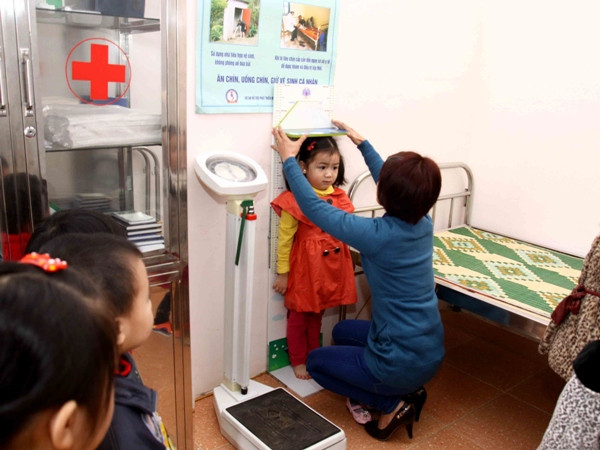 Gần 30% số trẻ em Việt Nam bị thấp còi so với độ tuổi ảnh 1