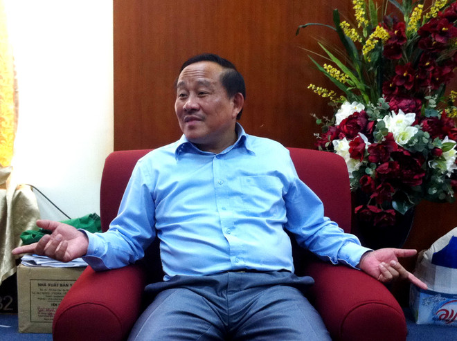 Phó giáo sư Nguyễn Huy Nga - Cục trưởng Cục Quản lý môi trường. (Ảnh: Thùy Giang/Vietnam+) Bài 2: Quản lý rác thải y tế - trách nhiệm thuộc về ai? ảnh 3