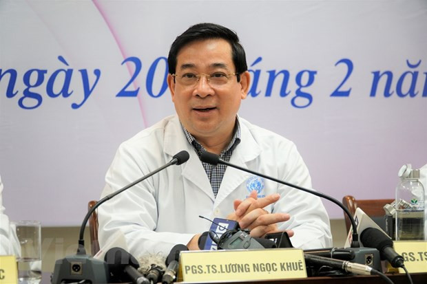 Phó giáo sư Lương Ngọc Khuê-Cục trưởng Cục quản lý Khám, chữa bệnh. (Ảnh: PV/Vietnam+) Việt Nam sớm thực hiện sử dụng huyết tương trong điều trị COVID-19 ảnh 2