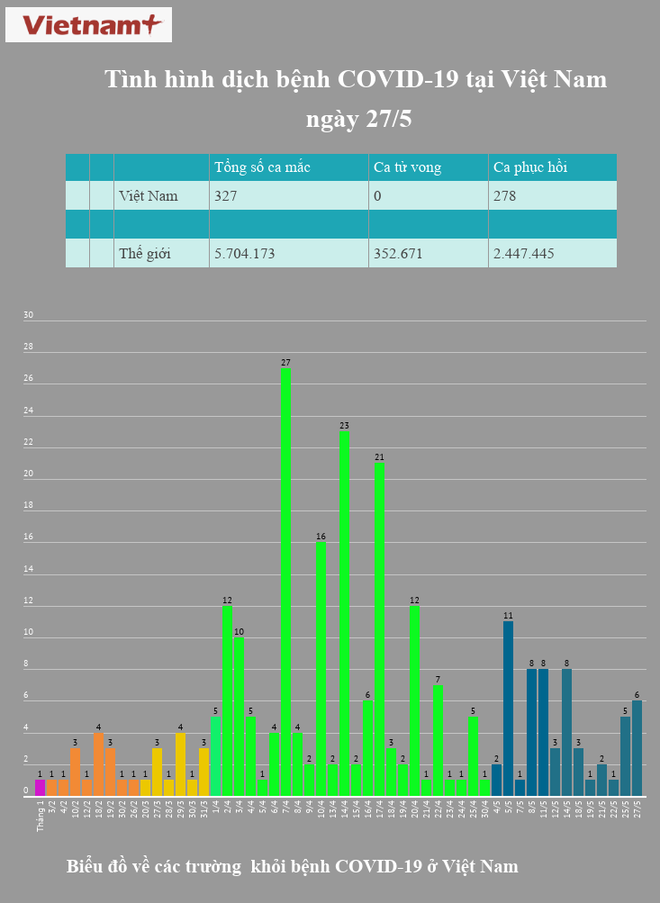 Việt Nam chỉ còn 26 trường hợp dương tính với SARS-CoV-2 ảnh 1
