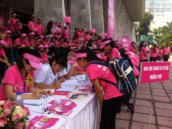 Bộ Y tế phát động ngày hội truyền thông phòng chống ung thư vú ảnh 1