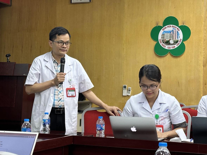 Bác sỹ Lê Công Thiện - Trưởng Phòng Sức khoẻ tâm thần trẻ em và thanh thiếu niên. (Ảnh: T.G/Vietnam+) Nỗi lo trẻ tự hủy hoại bản thân khi bị bạn bè bắt nạt học đường ảnh 1