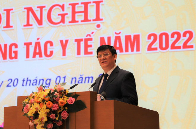 Bộ trưởng Y tế: 'Những nhiệm vụ thực hiện trong năm 2022 rất nặng nề' ảnh 1