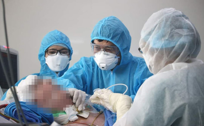 Bệnh nhân 91 đang có những phục hồi kỳ diệu. (Nguồn: Bệnh viện Chợ Rẫy) Phổi bệnh nhân 91 đã hồi phục được 90%, không cần phải ghép phổi ảnh 1