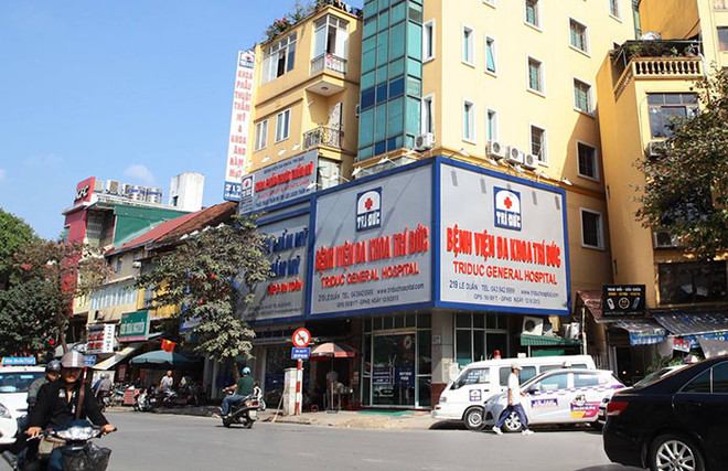 Bệnh viện đa khoa Trí Đức. (Ảnh: Minh Sơn/Vietnam+) Điểm lại 6 sự cố y khoa gây “rúng động” trong năm 2016 ảnh 6