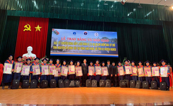 Thêm 60 bác sỹ trẻ tình nguyện về công tác tại 33 huyện nghèo phía Bắc ảnh 1