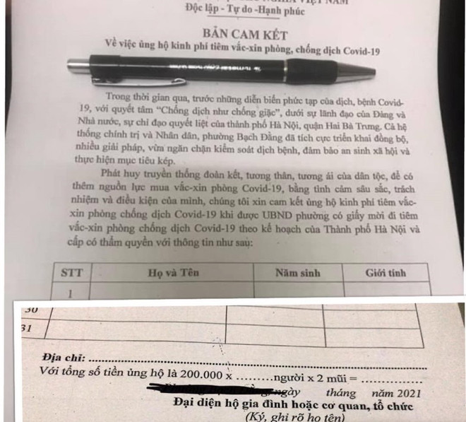 Bộ Y tế cấm thu tiền, nhận tiền bồi dưỡng khi tiêm vaccine COVID-19 ảnh 2