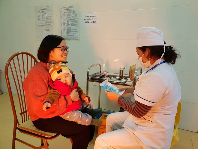 Hà Nội: 15 xã phường với hơn 5.700 trẻ được tiêm vắcxin ComBE FIVE ảnh 1