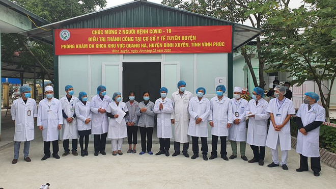 Đến nay tại Phòng khám Đa khoa khu vực Quang Hà đã điều trị thành công cho 4 bệnh nhân mắc COVID-19 Thêm 2 bệnh nhân ở Vĩnh Phúc mắc bệnh COVID-19 được chữa khỏi ảnh 2