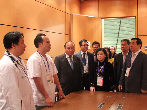 Kiểm tra công tác thường trực cấp cứu phục vụ Đại hội IPU 132 ảnh 1