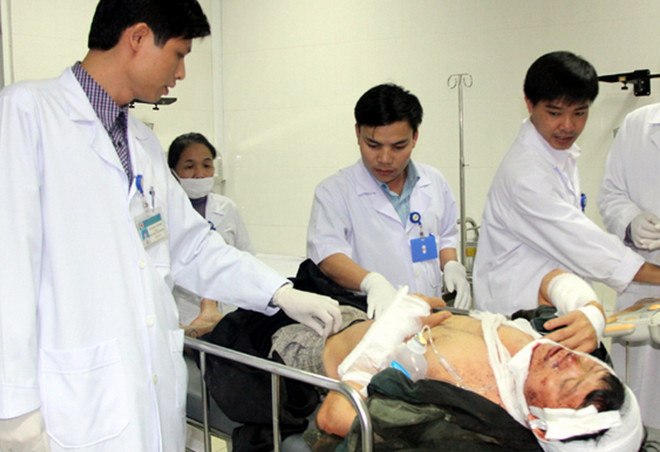 Vụ sập giàn giáo ở Vũng Áng: Số nạn nhân tử vong là 13 người ảnh 1