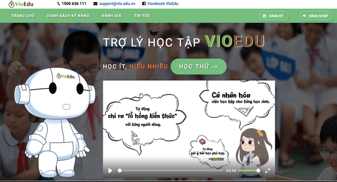 Học tập trực tuyến VioEdu giúp học sinh giảm 50% thời gian ảnh 1