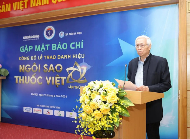 Phó giáo sư Lê Văn Truyền - chuyên gia cao cấp Dược học, nguyên Thứ trưởng Bộ Y tế, Chủ tịch Hội đồng bình chọn Giải thưởng. (Ảnh: PV/Vietnam+) Clip_3.jpg