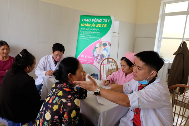 Khám bệnh, cấp phát thuốc cho 700 người dân ở Tuyên Quang ảnh 1