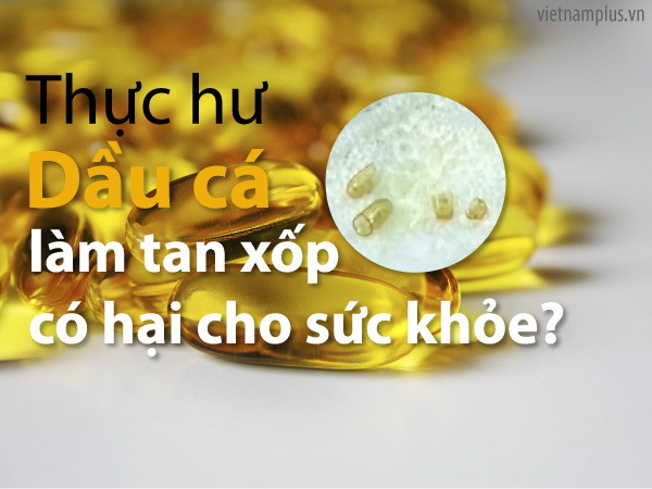 Bộ Y tế thông tin chính thức về vụ việc dầu cá ăn mòn hộp xốp ảnh 1